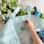 Load image into Gallery viewer, Tote Bag - Tea and Flower
