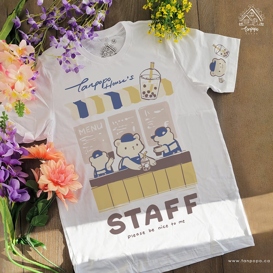 PRE-ORDER | Bubble Tea Shop Staff T-shirt