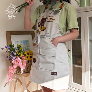 Canvas Apron - Nyan Nyan Bakery