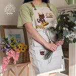 Load image into Gallery viewer, Canvas Apron - Nyan Nyan Bakery
