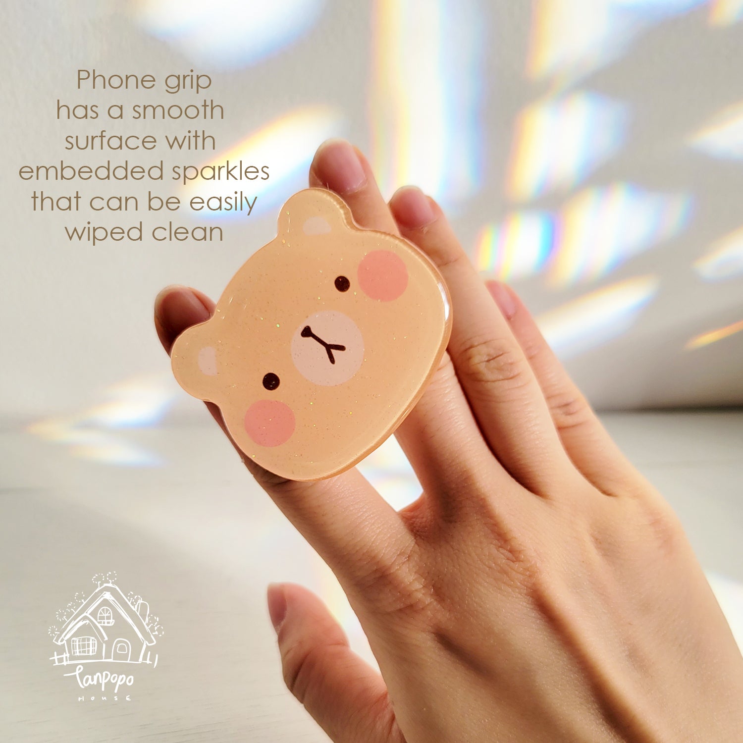 Cute Acrylic Phone Grips