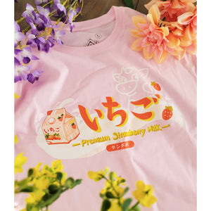 PRE-ORDER | Strawberry Milk T-Shirt