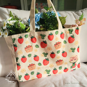 Tote Bag - Strawberries