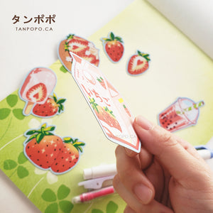 Summer Strawberries Vinyl Sticker Pack